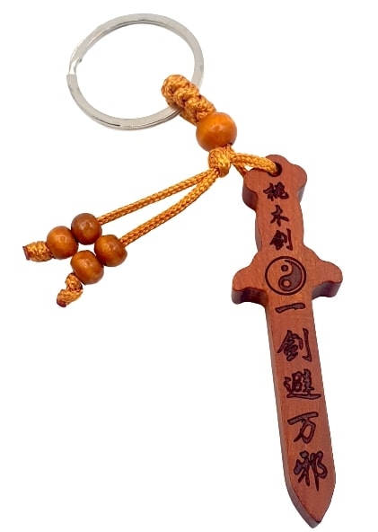 Porte-Clé Bouddha Bois  Talisman & Porte-Bonheur – Talismans & Porte- Bonheur