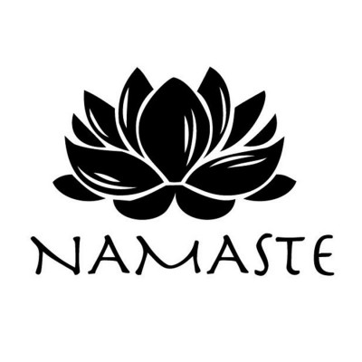 Sticker Fleur de Lotus Namaste