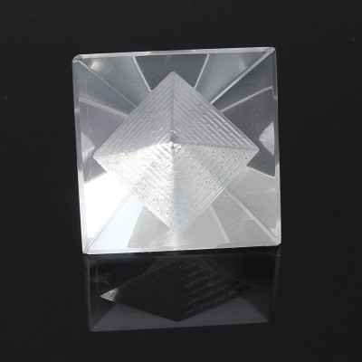 Double Pyramide en Cristal blanc 35mm