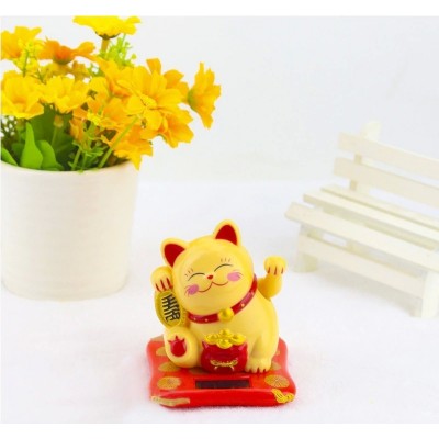 Chat Maneki Neko beige