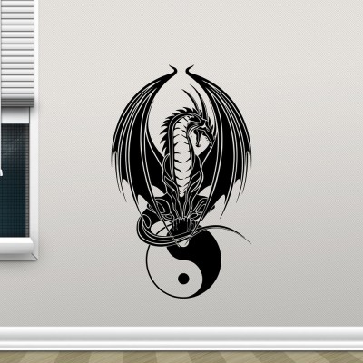 Sticker Dragon Mystique Yin Yang