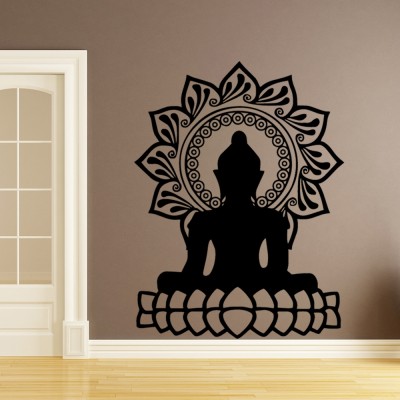 Sticker Bouddha en Méditation