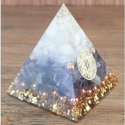 Orgonite Pyramide Sahasrara Chakra