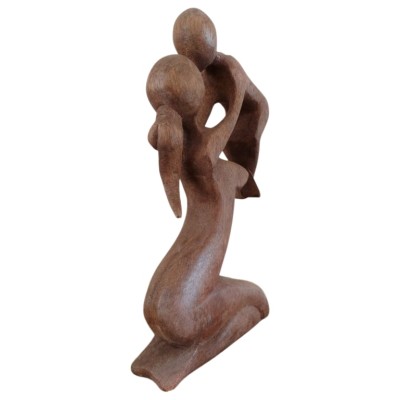 Statue Mère et son Enfant 20cm