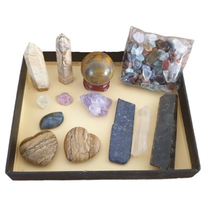 Coffret Chakra ensemble en Jaspe Paysage