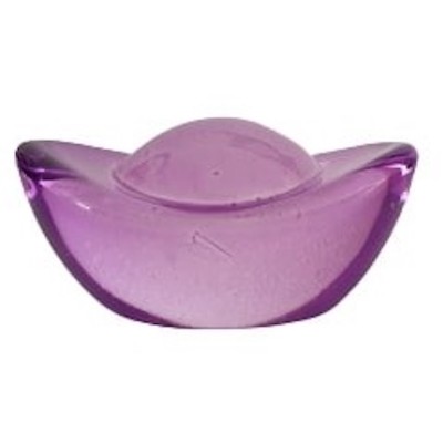 Lingot de la Richesse Cristal violet 35mm 