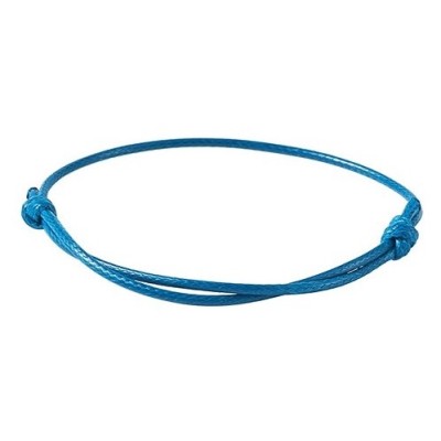 Bracelet Talisman Elément Eau bleu prusse