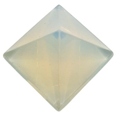 Pyramide en Opaline 30mm 