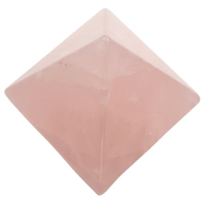 Pyramide en Quartz rose 30mm