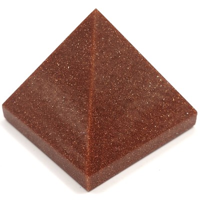 Pyramide en Pierre de sable marron 30mm