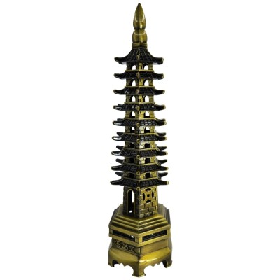 Pagode Wen Chang bronze 18cm