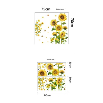 Sticker Tournesols et Marguerites