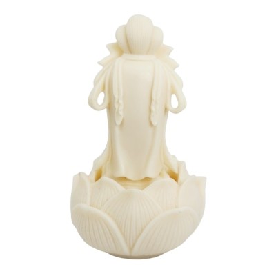 Statue Guan Yin sur Lotus