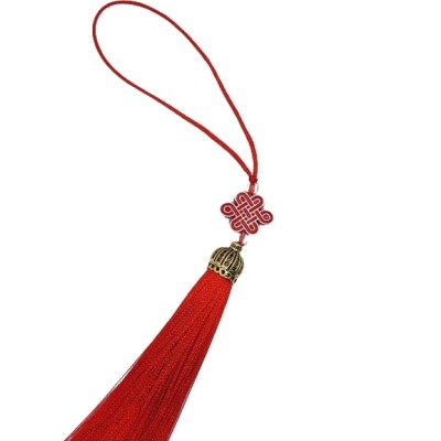 Suspension Noeud Mystique rouge Feu