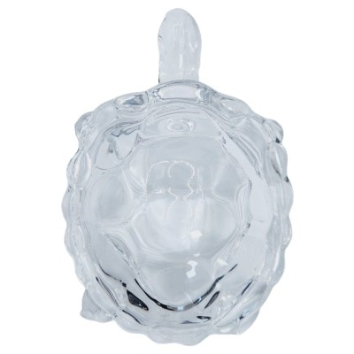 Tortue en Cristal blanc