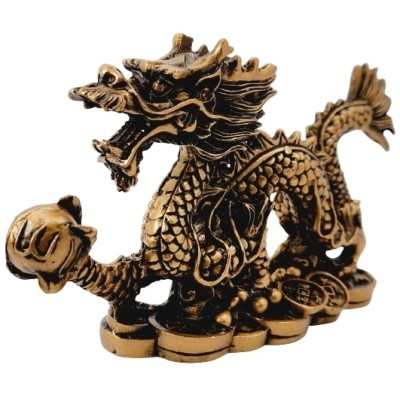 Statue Dragon Sacré bronze