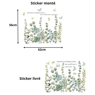 Sticker Plantes Succulentes de l'Abondance
