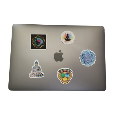 Les 4 Stickers Détentes + 1 Sticker Mandala offert