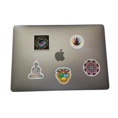 Les 4 Stickers Détentes + 1 Sticker Mandala offert