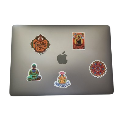 Les 4 Stickers Stabilités + 1 Sticker Mandala offert