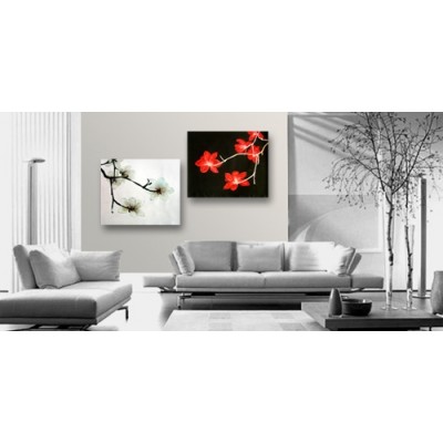 Peinture à l'huile Fleurs d’orchidée – Image 2