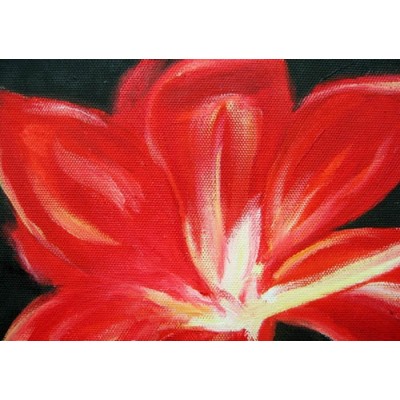 Peinture à l'huile Fleurs d’orchidée – Image 3