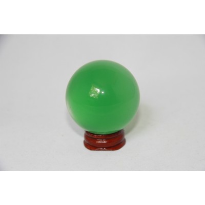 Boule d'Oeil de Chat vert 50mm
