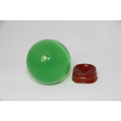 Boule d'Oeil de Chat vert 50mm – Image 2