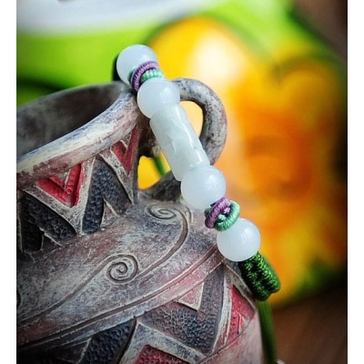 Bracelet Lulutong en Jade vert – Image 2