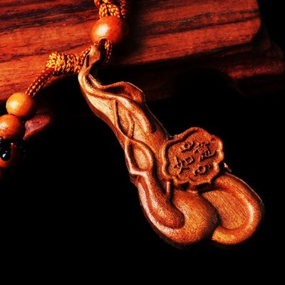 Porte Clés Sceptre Ruyi Ginseng