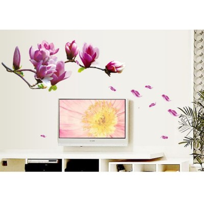 Sticker Fleurs de Magnolia rose – Image 3
