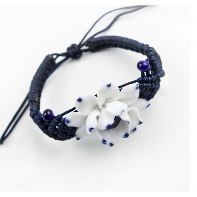 Bracelet Fleur de Lotus bleue – Image 2