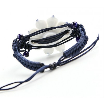 Bracelet Fleur de Lotus bleue – Image 3