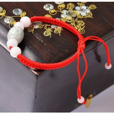Bracelet Moulin à Prières en Jade vert – Image 3