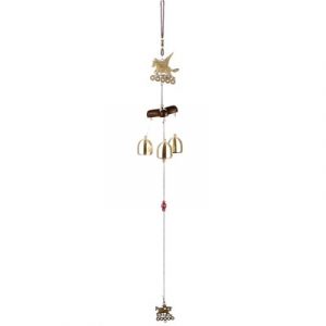 Carillon Cheval 3 Clochettes marron