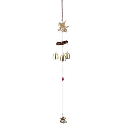 Carillon Cheval 3 Clochettes marron