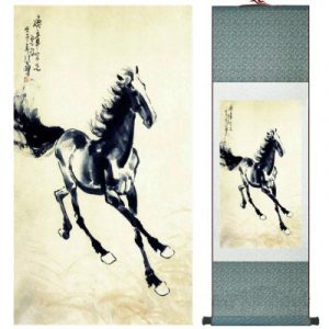Kakemono Cheval au Galop