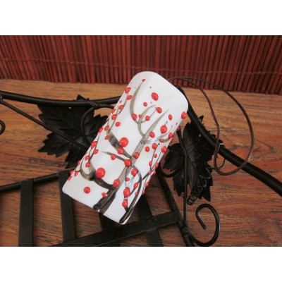 Carillon Céramique Bambou rouge