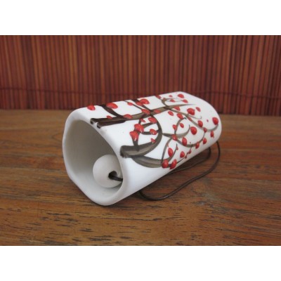 Carillon Céramique Bambou rouge – Image 3