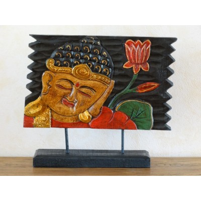 Bouddha de la Sagesse sur Socle – Image 2