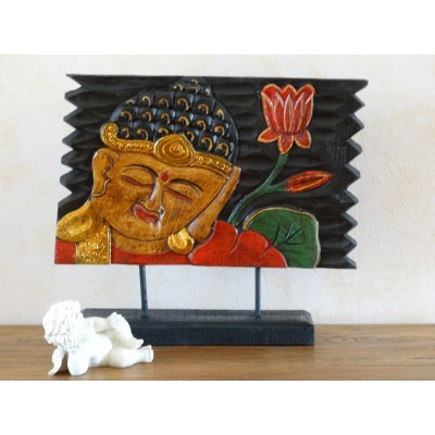 Bouddha de la Sagesse sur Socle – Image 3