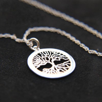 Collier Pendentif Arbre de Vie Céleste – Image 2