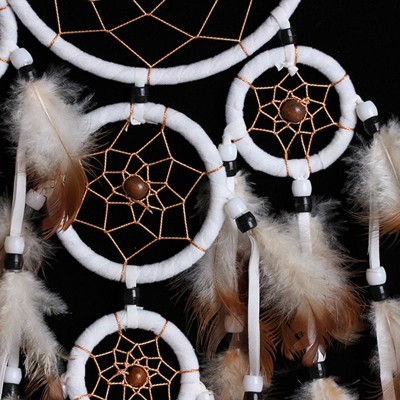 Grand Attrape Rêves beige 5 Capteurs – Image 2