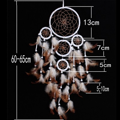 Grand Attrape Rêves beige 5 Capteurs – Image 3