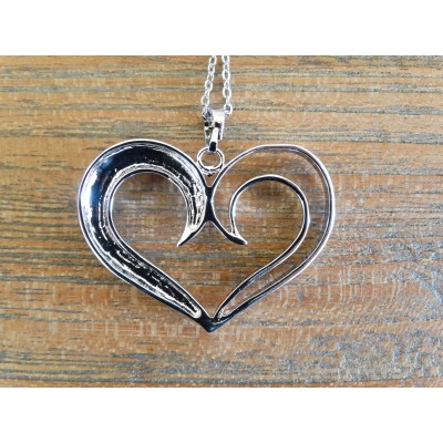 Collier Pendentif Coeur des 7 Chakras – Image 3