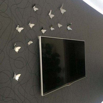 Stickers 12 Miroirs Papillons 3D – Image 3