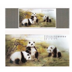 Kakemono Pandas de la Paix