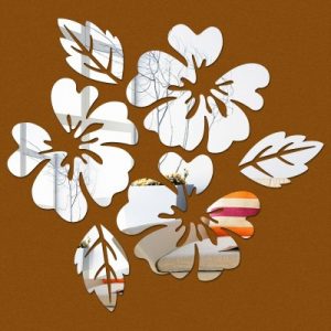 Sticker Miroirs Fleurs de Tiaré Sauvage