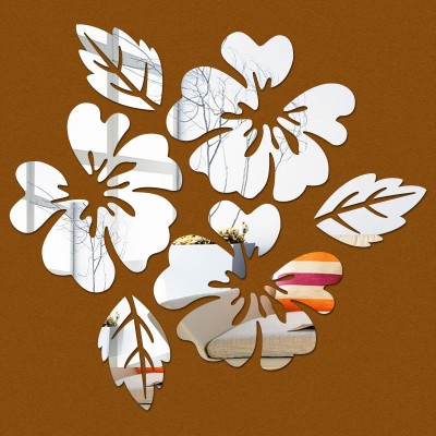 Sticker Miroirs Fleurs de Tiaré Sauvage