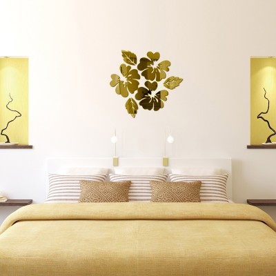 Sticker Miroirs dorés Fleurs de Tiaré Sauvage – Image 2